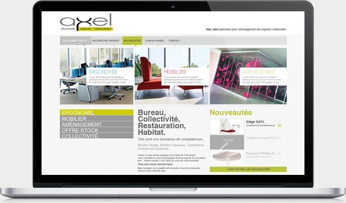 Webdesign site vitrine