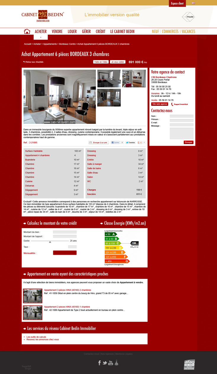 Sugarfull - Projet Bedin