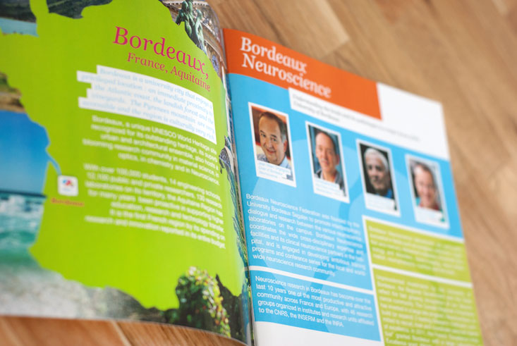 Création brochure Bordeaux Neurosciences