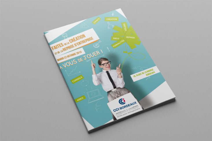 Création invitation CCI Bordeaux