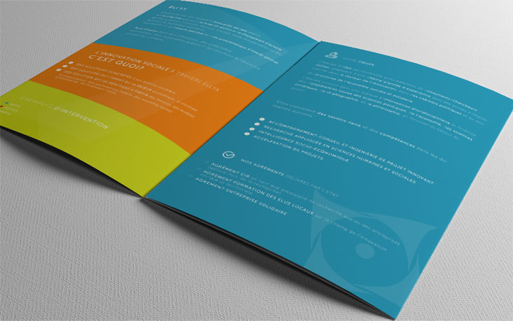 Création plaquette A5