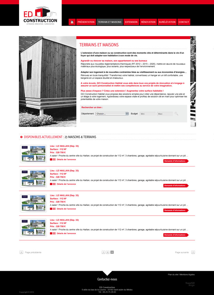 Site internet création