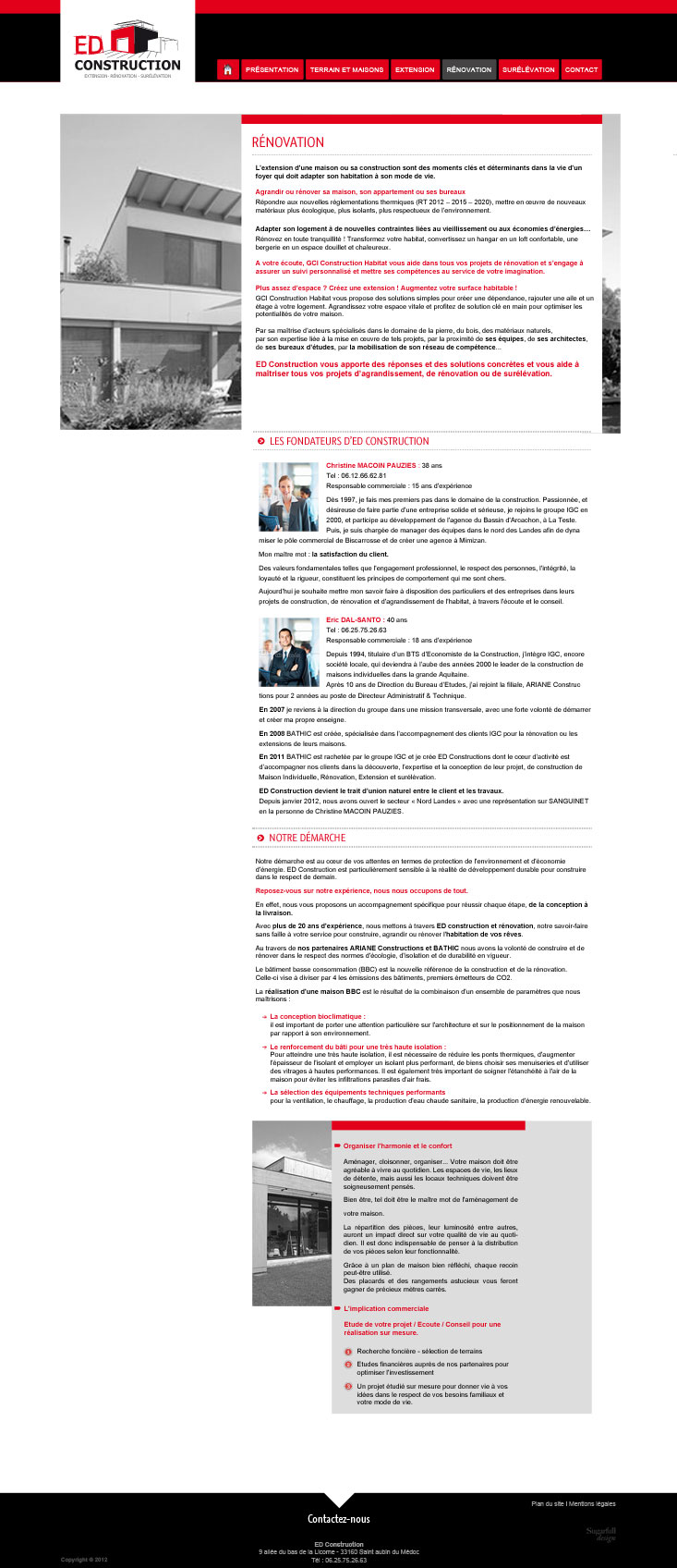 Site internet création