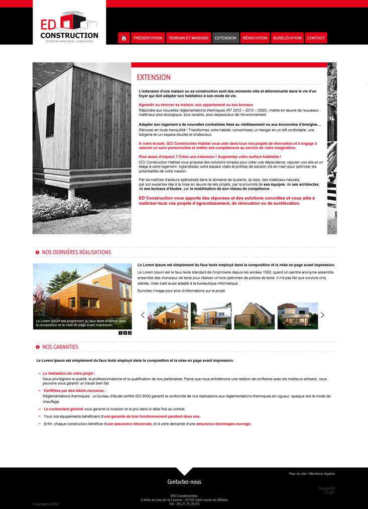 Site internet création