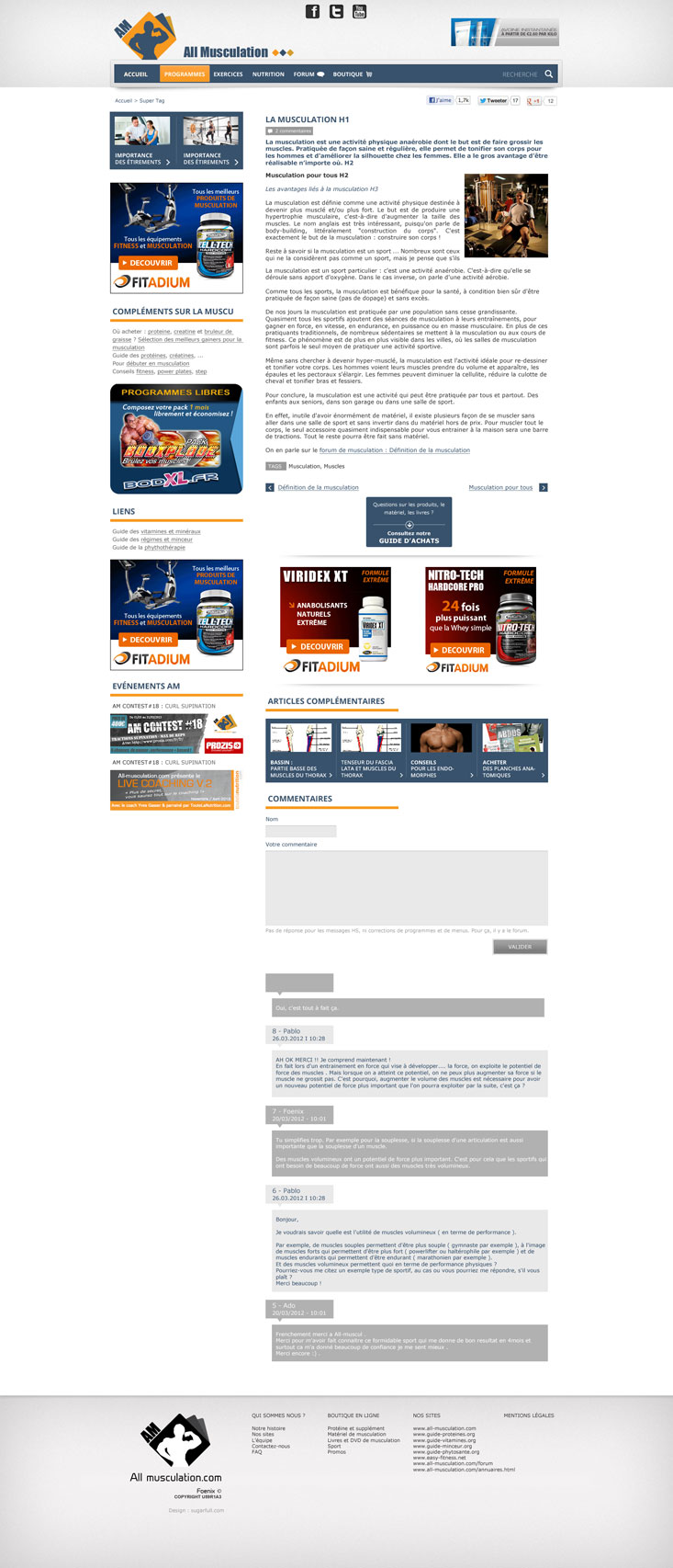 Sugarfull - All musculation